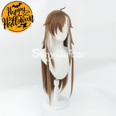 Game Genshin Impact Gorou Cosplay Wig Short Brown Wig with Beast Ears